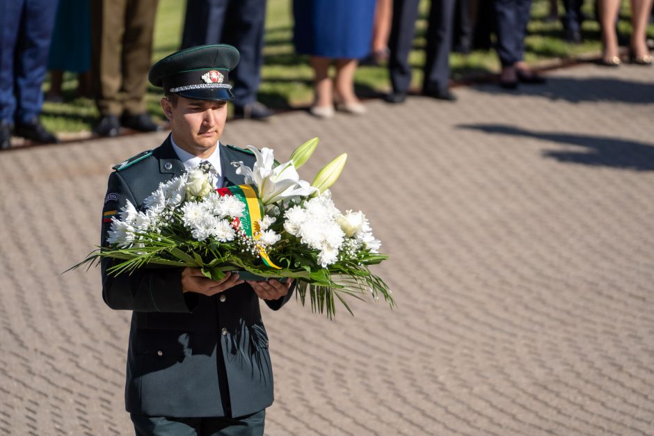 G. Nausėda Medininkuose: iššūkis, kurį privalome atlaikyti – Minsko režimas, ne migrantai