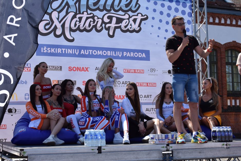 Išskirtinių automobilių paroda „Memel Motor Fest“ sutraukė minią klaipėdiečių