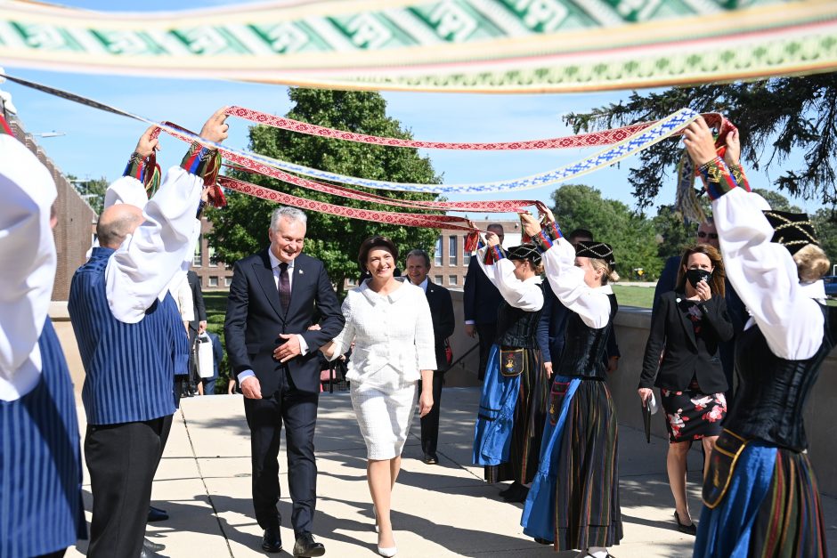 Prezidentas dėkojo pasaulio lietuviams: padedate nepamiršti, kokia vieninga mūsų tauta