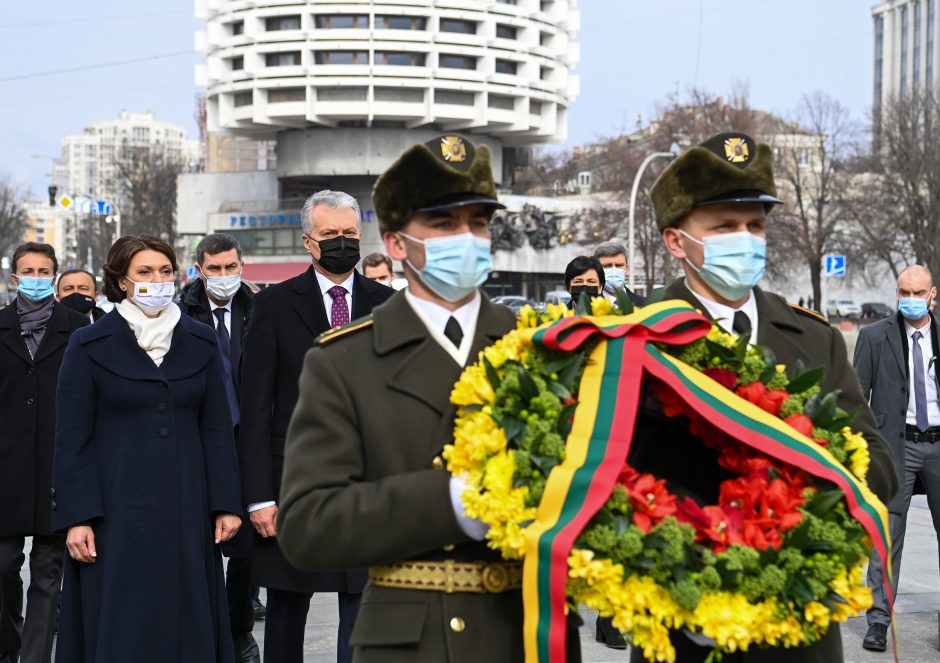 G. Nausėda žada siekti stipresnių sankcijų Rusijai dėl konflikto Ukrainoje