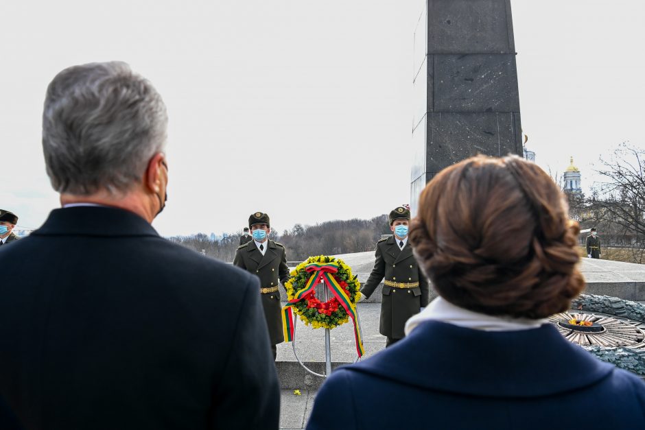 G. Nausėda žada siekti stipresnių sankcijų Rusijai dėl konflikto Ukrainoje