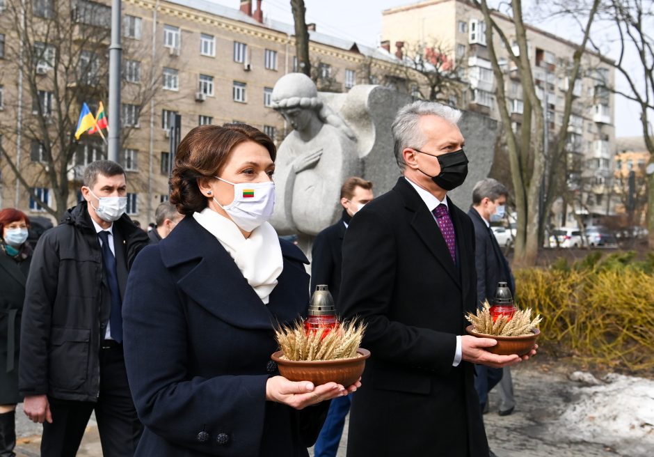 G. Nausėda žada siekti stipresnių sankcijų Rusijai dėl konflikto Ukrainoje