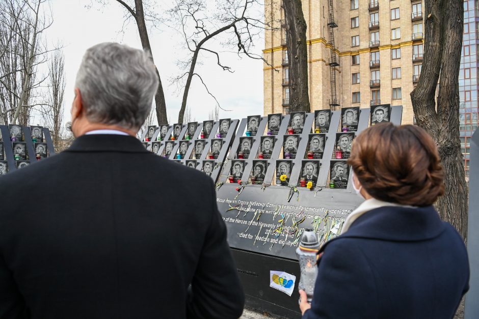 G. Nausėda žada siekti stipresnių sankcijų Rusijai dėl konflikto Ukrainoje