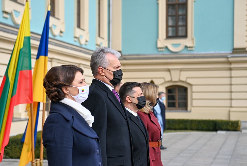 G. Nausėda žada siekti stipresnių sankcijų Rusijai dėl konflikto Ukrainoje