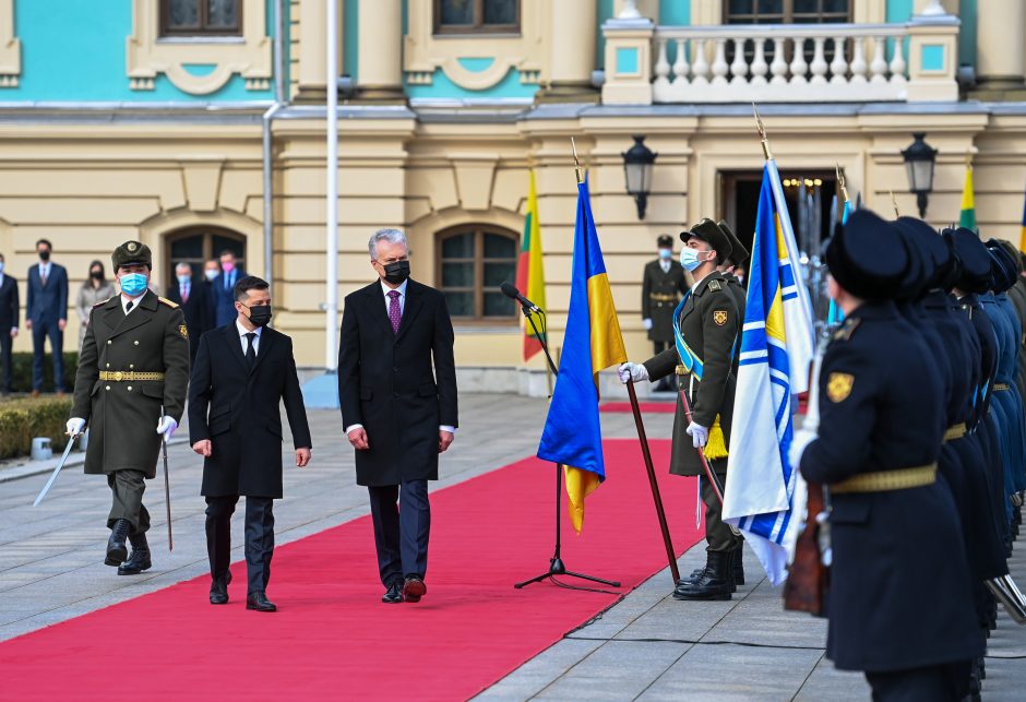 G. Nausėda žada siekti stipresnių sankcijų Rusijai dėl konflikto Ukrainoje