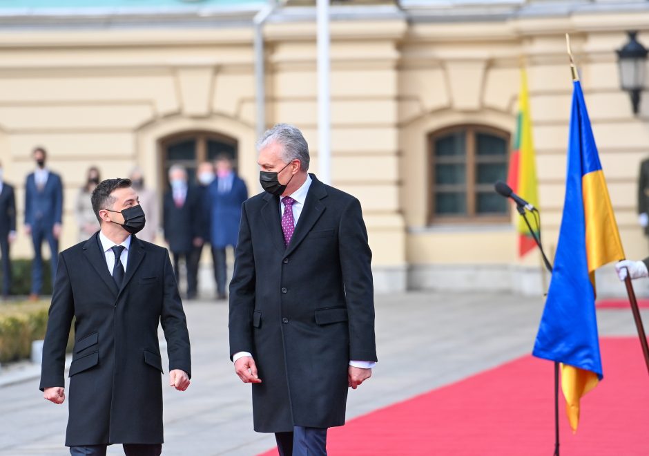 G. Nausėda žada siekti stipresnių sankcijų Rusijai dėl konflikto Ukrainoje