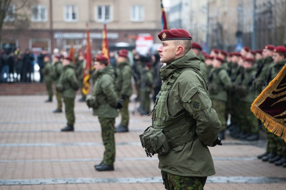 Krašto apsaugos savanorių pajėgos mini 29-ąsias įkūrimo metines