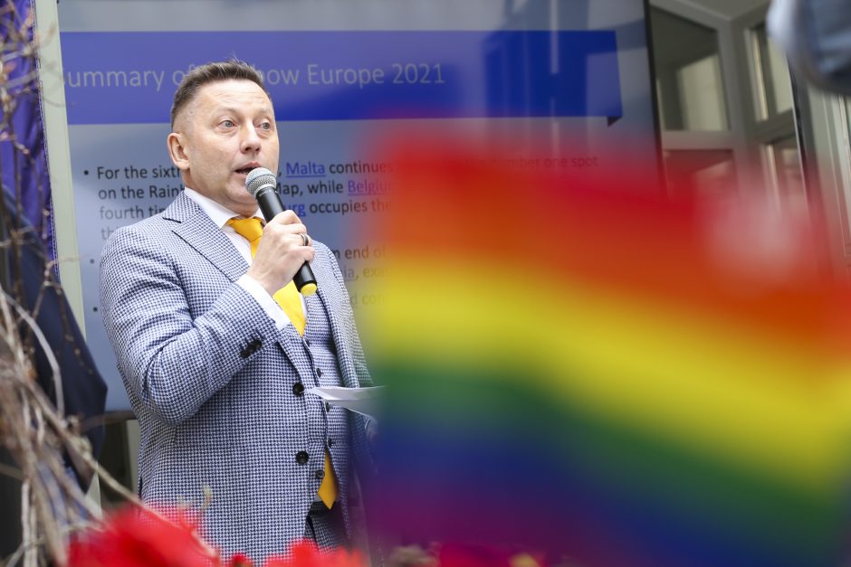 Gėjų lygos vadovas: reikėtų ne tik Partnerystės įstatymo, bet ir specialaus plano LGBT