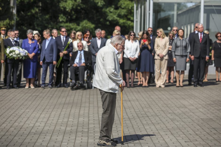 G. Nausėda Medininkuose: iššūkis, kurį privalome atlaikyti – Minsko režimas, ne migrantai