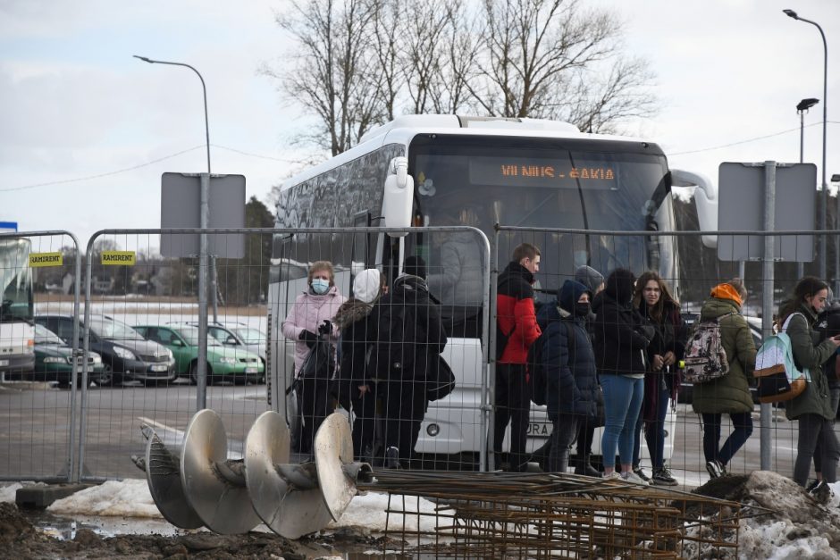 Po penkerius metus trukusių ginčų Trakuose pradėta statyti nauja autobusų stotis