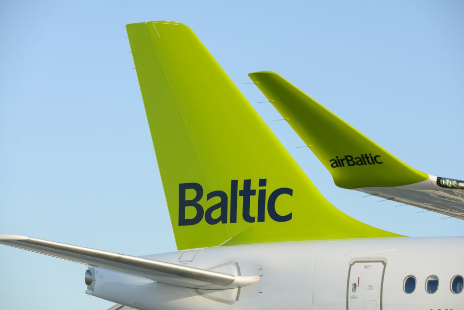 „airBaltic“ žymi trejų metų veiklos Vilniuje sukaktį