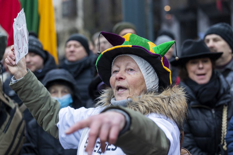 Sausio 13-osios minėjimas – triukšmingas: premjerė kalbą sakė su ašarom, protestuotojai rėkė „Gėda!“