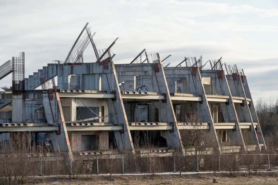 Kitą savaitę pradedami griauti nacionalinio stadiono „griaučiai“