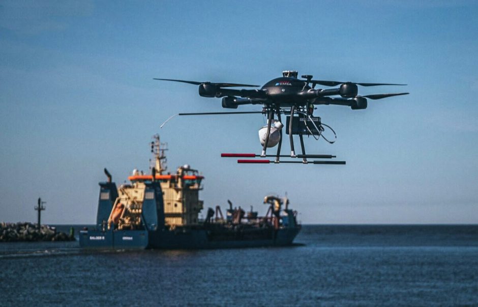 Klaipėdą ir jūrą užvaldys dronai