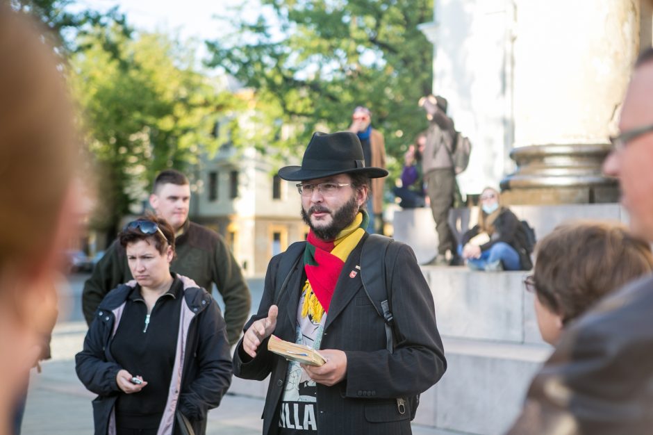 Istorijos mokytojas nesigaili priėmęs iššūkį