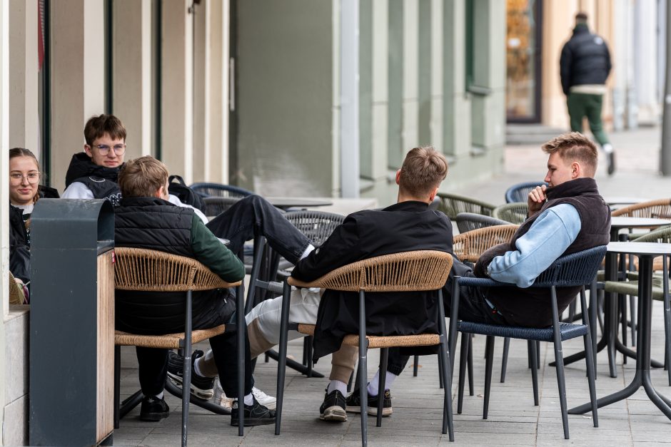 Lauko kavinių sezonas jau prasideda