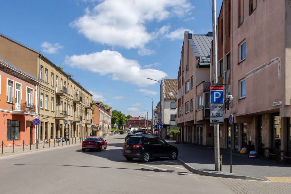 Kauno senamiestyje – parkavimo pokyčiai 