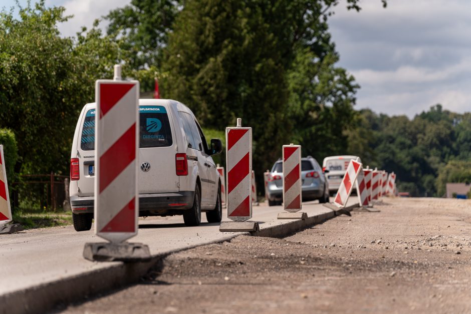 Zapyškio atnaujinimo planus sustabdė akmenų grindinys