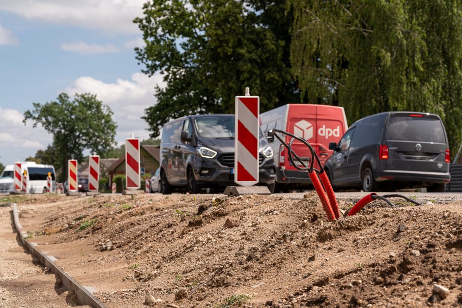 Zapyškio atnaujinimo planus sustabdė akmenų grindinys