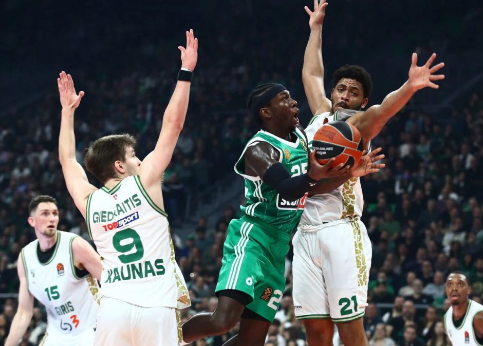 „Žalgiris“ prisižaidė: Atėnuose per Eurolygos kėlinį – šeši taškai