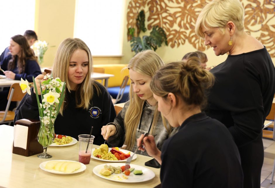 Švediškas stalas – ir Babtų gimnazijoje