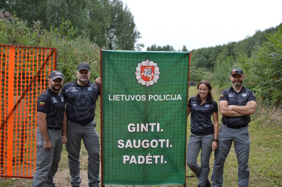 Kauno rajone būsimus pareigūnus ugdo čempionai