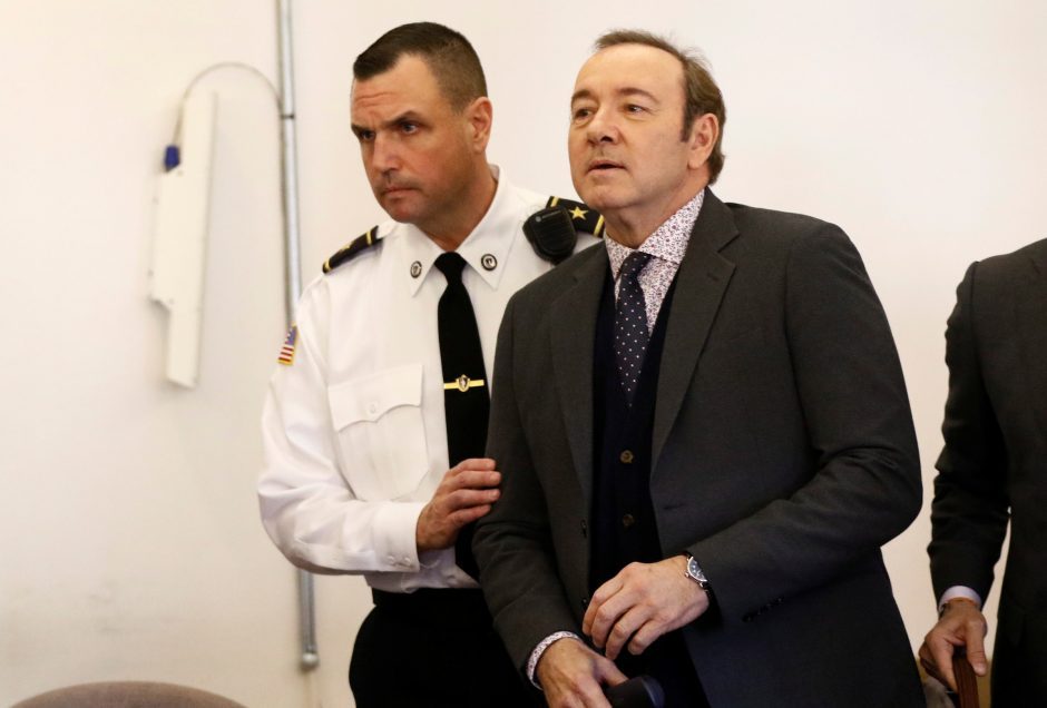 Aktoriui K. Spacey Britanijoje pareikšti kaltinimai dėl seksualinės prievartos