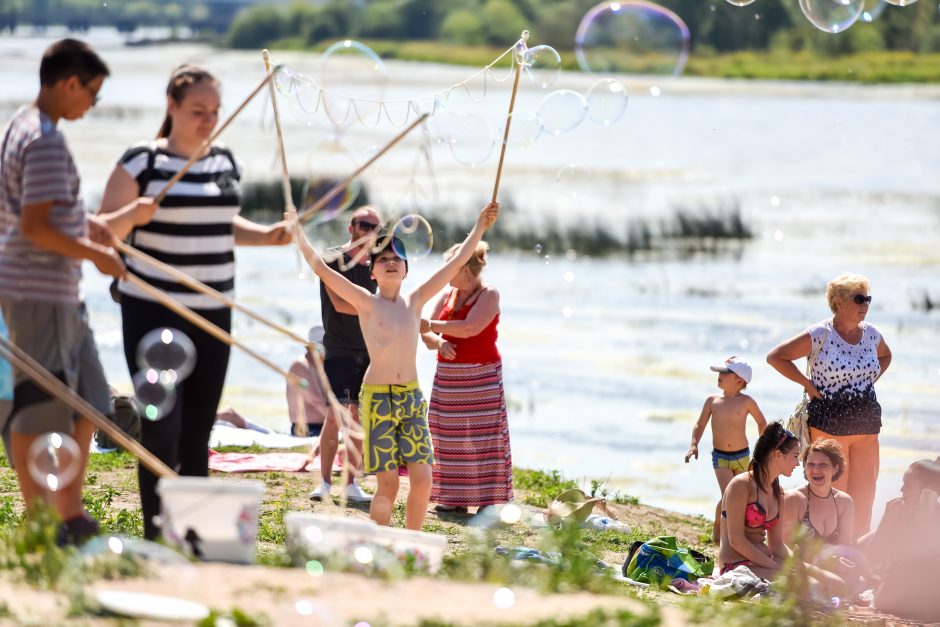 Panemuniškių sveikatingumo šventė - atnaujintame paplūdimyje