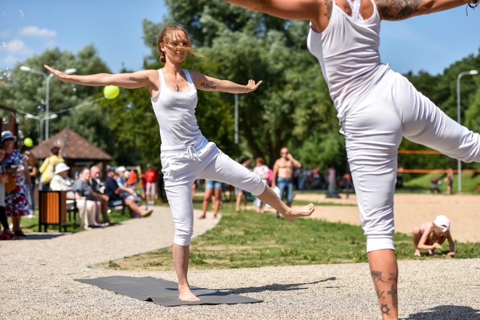 Panemuniškių sveikatingumo šventė - atnaujintame paplūdimyje