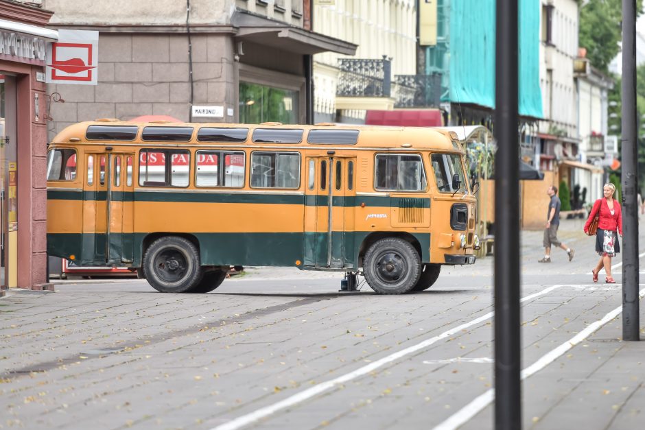 Laisvės alėjoje padvelkė sovietmečiu