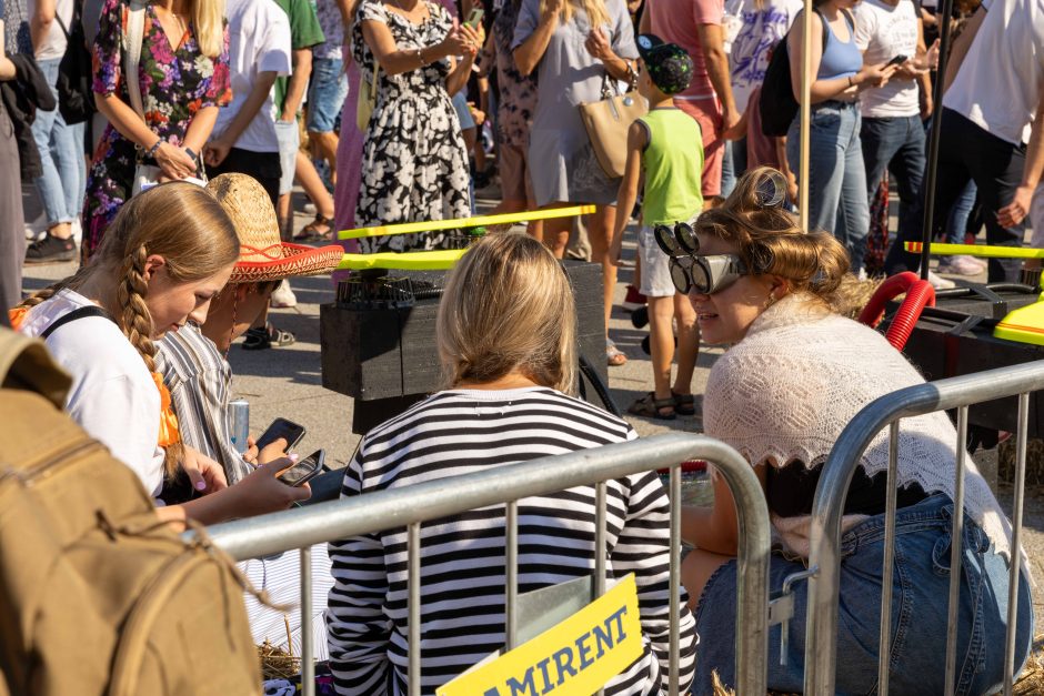 „Jabadabadū“ nuo kalno: muilinių lenktynėse – humoras ir kūrybiškumas