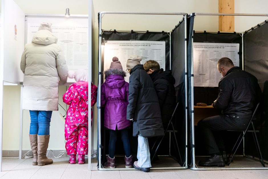 Rinkimai baigėsi – skaičiuojami rezultatai  