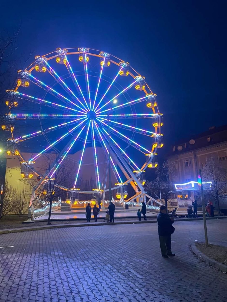 Šventiška pramoga kauniečiams: Aleksote įsikūrė didžiausias atrakcionų parkas Baltijos šalyse