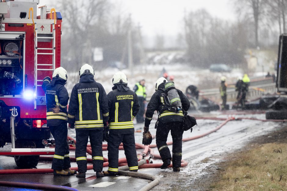 Avarija kelyje Vilnius–Šalčininkai