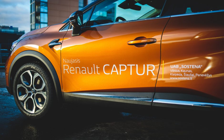 Naujasis Europos bestseleris „Renault Captur“ jau pristatytas Lietuvoje