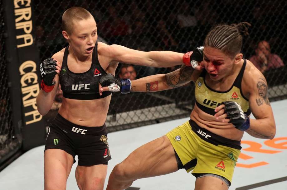 Lietuvių kilmės R. Namajunas triumfavo prieš UFC reitingo lyderę