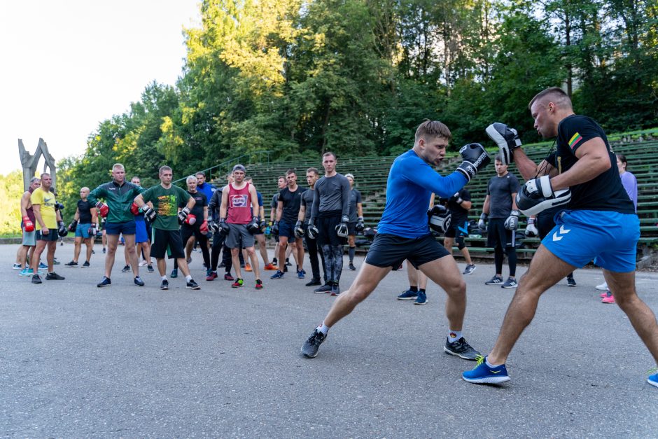 Vasarą su boksu – nenuvilianti nemokamų treniruočių tradicija