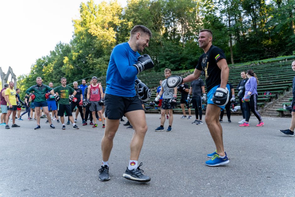 Vasarą su boksu – nenuvilianti nemokamų treniruočių tradicija