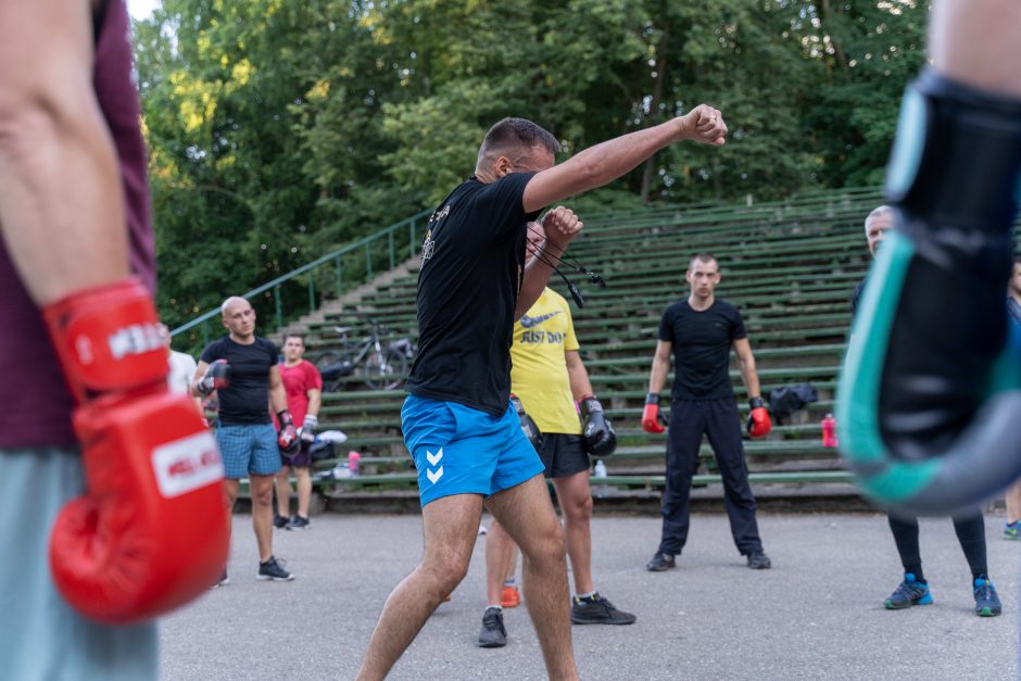 Vasarą su boksu – nenuvilianti nemokamų treniruočių tradicija