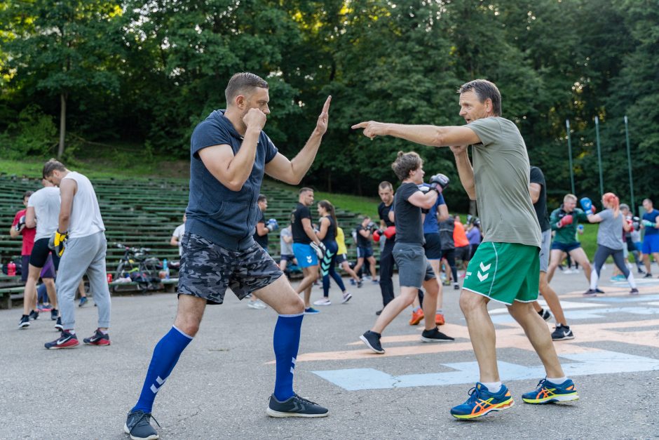 Vasarą su boksu – nenuvilianti nemokamų treniruočių tradicija