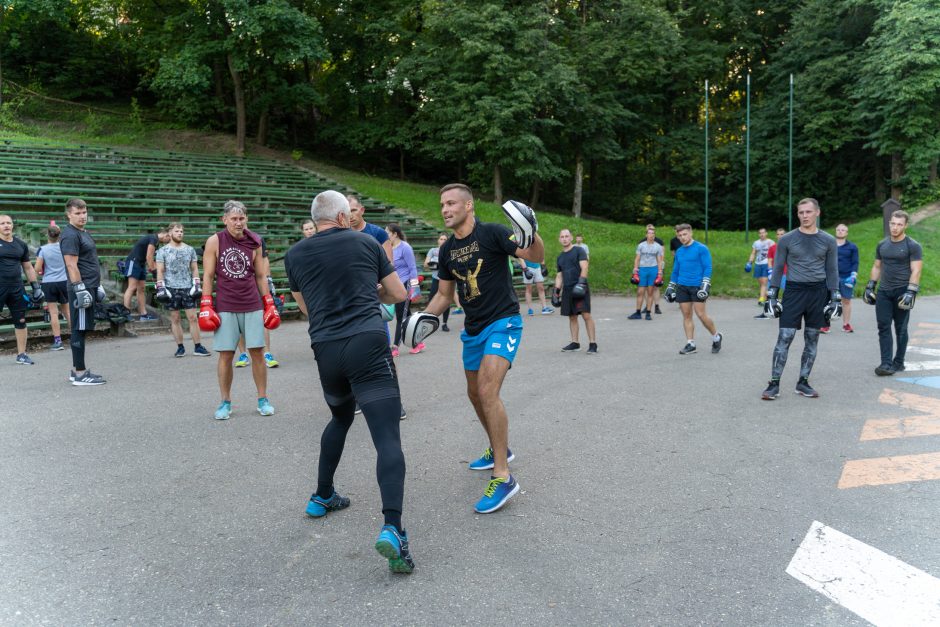 Vasarą su boksu – nenuvilianti nemokamų treniruočių tradicija