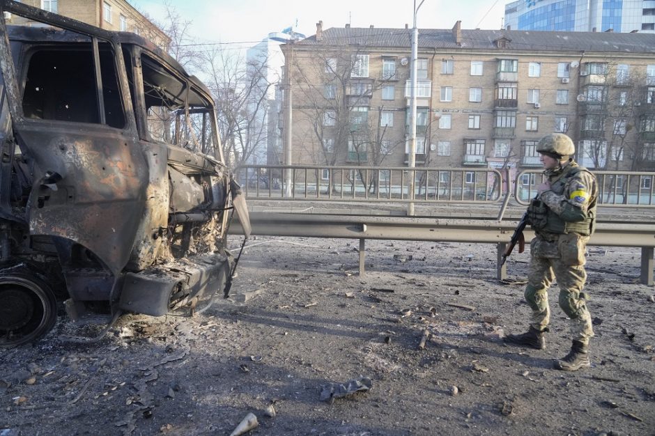 V. Zelenskis: Ukraina steigia legioną kariams savanoriams iš užsienio