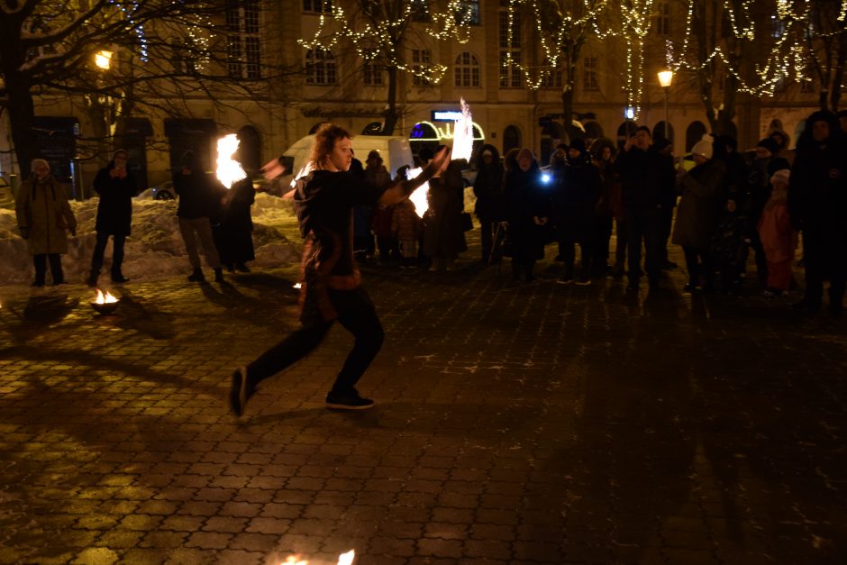 Klaipėdos žydai įžiebė menorą ir paminėjo Chanuką