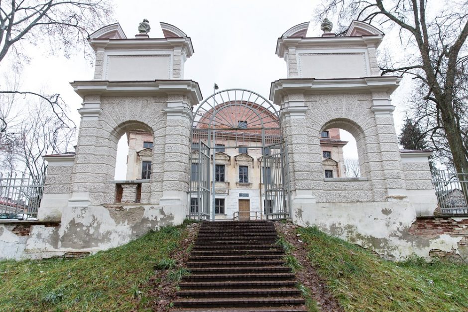 Tvarkomas Sapiegų rūmų fasadas atskleis karališkas giminės atstovų ambicijas