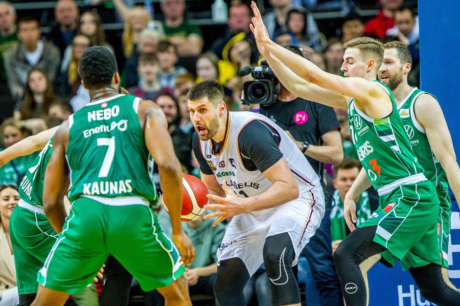 Dramą Kaune laimėjęs „Lietkabelis“ nustūmė „Žalgirį“ ant prarajos krašto