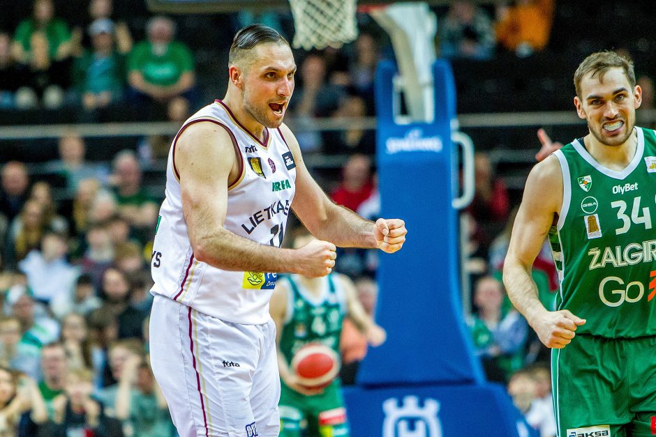 Dramą Kaune laimėjęs „Lietkabelis“ nustūmė „Žalgirį“ ant prarajos krašto