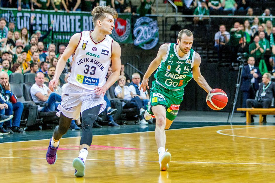 Dramą Kaune laimėjęs „Lietkabelis“ nustūmė „Žalgirį“ ant prarajos krašto