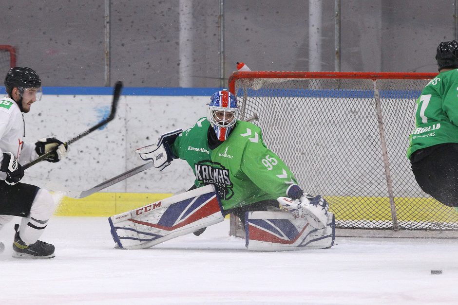 Lietuvos čempionato finalas prasidėjo užtikrinta „Kaunas Hockey“ pergale