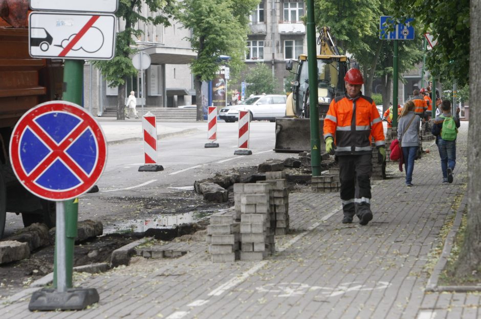 Danės gatvėje nebeliks pelkių