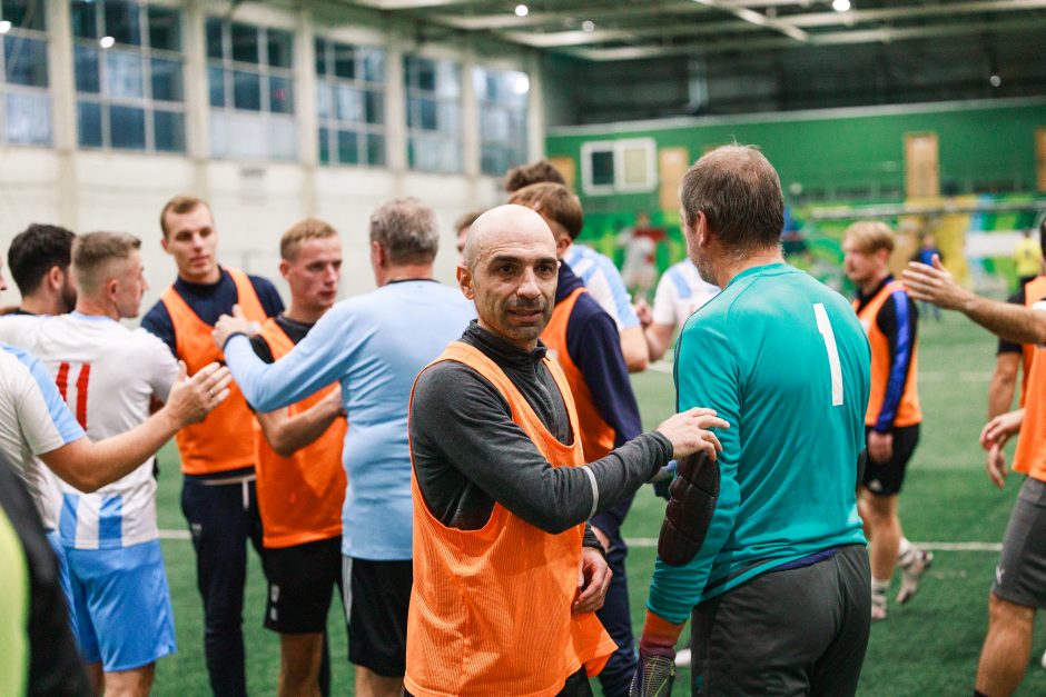 Nuotaikingame futbolo turnyre pralaimėjusių nebuvo